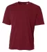 A4 Apparel NB3402 Youth Sprint Performance T-Shirt in White front view