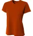 A4 Apparel NW3402 Ladies' Sprint Performance V-Nec in Athletic orange front view