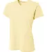 A4 Apparel NW3402 Ladies' Sprint Performance V-Nec in Light yellow front view