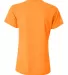A4 Apparel NW3402 Ladies' Sprint Performance V-Nec in Safety orange back view