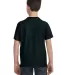 LA T 6101 Youth Fine Jersey T-Shirt BLACK back view