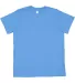 LA T 6101 Youth Fine Jersey T-Shirt TRADEWIND front view