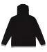 LA T 4412 Adult Statement Fleece Pullover Hoodie BLACK/ TITANIUM back view