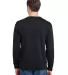 Gildan HF000 Hammer Adult Crewneck Sweatshirt in Black back view