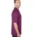 Gildan 488C00 Performance® Adult Jersey Polo in Plum side view