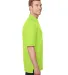 Gildan CP800 Dryblend® Adult CVC Polo in Safety green side view