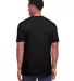 Gildan 67000 Men's Softstyle CVC T-Shirt in Pitch black back view