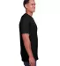 Gildan 67000 Men's Softstyle CVC T-Shirt in Pitch black side view