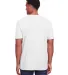 Gildan 67000 Men's Softstyle CVC T-Shirt in White back view