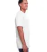 Gildan 67000 Men's Softstyle CVC T-Shirt in White side view