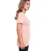 Gildan 67000L Ladies' Softstyle CVC T-Shirt in Dusty rose side view