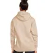 Gildan SF500 Adult Softstyle® Fleece Pullover Hoo in Sand back view