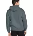 Gildan SF500 Adult Softstyle® Fleece Pullover Hoo in Dark heather back view