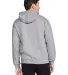 Gildan SF500 Adult Softstyle® Fleece Pullover Hoo in Rs sport grey back view