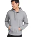 Gildan SF500 Adult Softstyle® Fleece Pullover Hoo in Rs sport grey front view