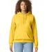 Gildan SF500 Adult Softstyle® Fleece Pullover Hoo in Daisy front view