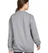 Gildan SF000 Adult Softstyle® Fleece Crew Sweatsh in Rs sport grey back view