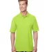 Gildan CP800 Dryblend® Adult CVC Polo SAFETY GREEN front view
