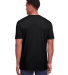 Gildan 67000 Men's Softstyle CVC T-Shirt in Pitch black back view