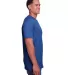 Gildan 67000 Men's Softstyle CVC T-Shirt ROYAL MIST side view