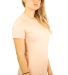 Gildan 67000L Ladies' Softstyle CVC T-Shirt DUSTY ROSE side view