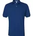Jerzees 437MSR Adult SpotShield™ Jersey Polo ROYAL front view