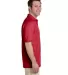 Jerzees 437MSR Adult SpotShield™ Jersey Polo TRUE RED side view