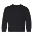 Jerzees 29BLR Youth DRI-POWER® ACTIVE Long-Sleeve BLACK front view