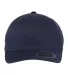 Yupoong-Flex Fit 6100NU Adult NU Hat DARK NAVY front view