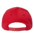 Yupoong-Flex Fit 6389 Cvc Twill Hat RED back view