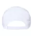 Yupoong-Flex Fit 6389 Cvc Twill Hat WHITE back view