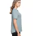 North End NE100W Ladies' Jaq Snap-Up Stretch Perfo OPAL BLUE side view
