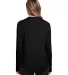 North End NE400W Ladies' Jaq Snap-Up Stretch Perfo BLACK back view