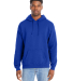 Hanes RS170 Adult Perfect Sweats Pullover Hooded S in Deep royal front view