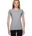 Fruit of the Loom SFJR Ladies' 4.7 oz. Sofspun® J ATHLETIC HEATHER front view