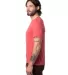 Alternative Apparel 4400HM Men's Modal Tri-Blend T in Faded red side view