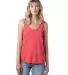 Alternative Apparel 4460HM Ladies' Modal Tri-Blend in Faded red front view