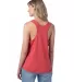 Alternative Apparel 4460HM Ladies' Modal Tri-Blend in Faded red back view