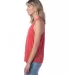Alternative Apparel 4460HM Ladies' Modal Tri-Blend in Faded red side view
