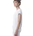 Alternative Apparel 4461HM Ladies' Modal Tri-Blend in White side view