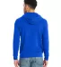 Alternative Apparel 9595ZT Unisex Washed Terry Cha in Royal back view
