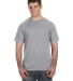 Gildan 980 Lightweight T-Shirt in Heather grey front view