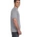 Gildan 980 Lightweight T-Shirt in Heather grey side view