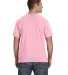 Gildan 980 Lightweight T-Shirt in Charity pink back view