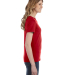 Gildan 880 Ladies' Lightweight T-Shirt in True red side view