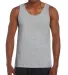 Gildan 64200 Men's Softstyle®  Tank in Rs sport grey front view