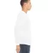 Bella + Canvas 3501 Unisex Jersey Long-Sleeve T-Sh in White side view