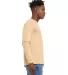 Bella + Canvas 3501 Unisex Jersey Long-Sleeve T-Sh in Sand dune side view