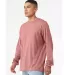 Bella + Canvas 3501 Unisex Jersey Long-Sleeve T-Sh in Mauve side view