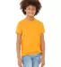 Bella + Canvas 3001Y Youth Jersey T-Shirt GOLD front view